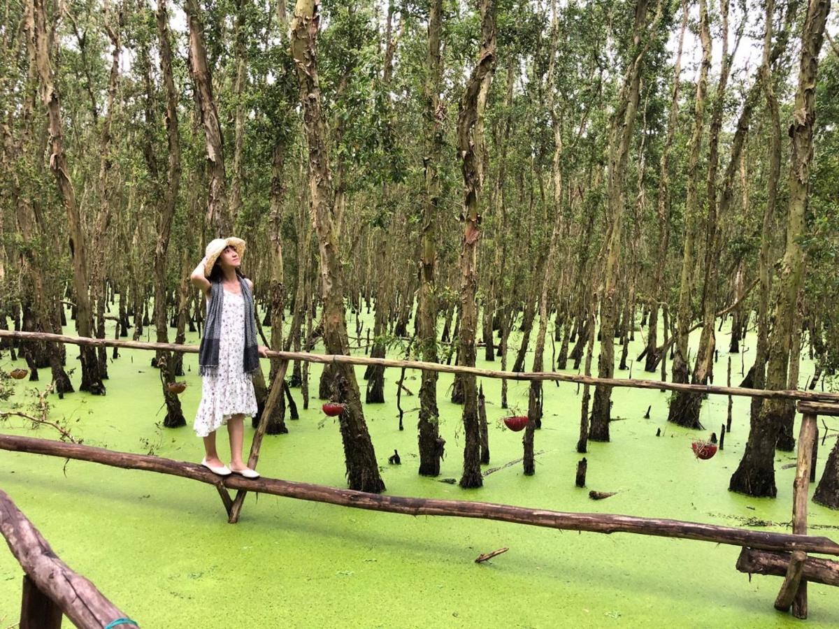 Huong Tram Homestay Ho Da Bagian luar foto